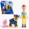 Legetøjsfigurer-PawPatrol Paw Patrol Pakke med Figur - Chase