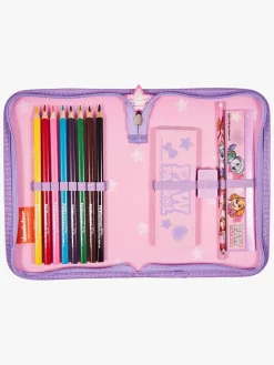 Kreativt Legetøj-PawPatrol Paw Patrol Penalhus med 8 Farveblyanter