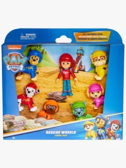 Legetøjsfigurer-PawPatrol Paw Patrol Rescue Wheels Figursæt 7-pak