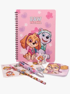 Kreativt Legetøj-PawPatrol Paw Patrol Skrivesæt A5 med Flerfarvet Kuglepen