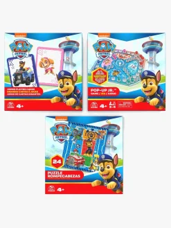 Spil & Puslespil-PawPatrol Paw Patrol Spil 3-pak