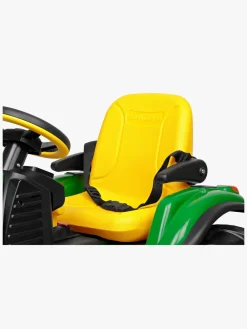 Elbiler & -Køretøjer-PegPerego Peg Perego John Deere Heavy Duty Fjernstyret Terrænkøretøj med Anhænger