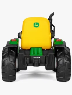 Elbiler & -Køretøjer-PegPerego Peg Perego John Deere Heavy Duty Fjernstyret Terrænkøretøj med Anhænger