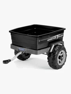 Elbiler & -Køretøjer|Legetøjsbiler & -Fartøjer-PegPerego PegPérego Adventure Trailer, Sort