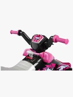 Elbiler & -Køretøjer-PegPerego PegPérego Corral T-Rex Firehjulet ATV 330W, Lyserød/Sort Lyserød