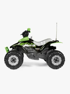 Elbiler & -Køretøjer-PegPerego PegPérego Corral T-Rex Firehjulet ATV 330W, Grøn/Sort Grøn/Sort