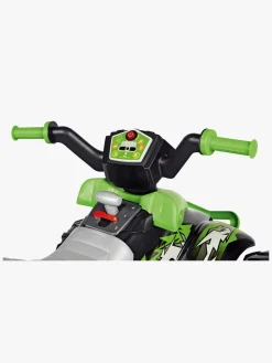 Elbiler & -Køretøjer-PegPerego PegPérego Corral T-Rex Firehjulet ATV 330W, Grøn/Sort Grøn/Sort