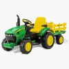 Legetøj Til Børn På 0-10 År|Elbiler & -Køretøjer-PegPerego PegPérego John Deere Ground Traktor, Grøn
