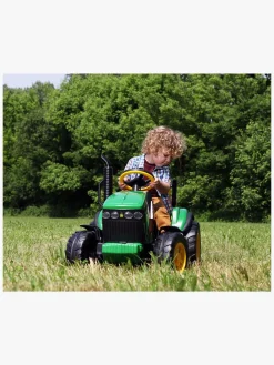 Legetøj Til Børn På 0-10 År|Elbiler & -Køretøjer-PegPerego PegPérego John Deere Ground Traktor, Grøn