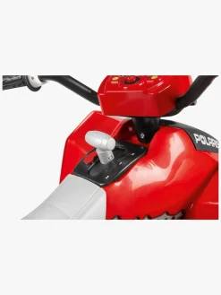 Elbiler & -Køretøjer-PegPerego PegPérego Polaris Outlaw Firehjulet ATV 330W, Rød/Hvid