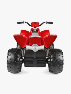 Elbiler & -Køretøjer-PegPerego PegPérego Polaris Outlaw Firehjulet ATV 330W, Rød/Hvid