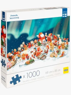 Spil & Puslespil-Peliko Mauri Kunnas Julepuslespil 1000 Brikker