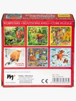 Spil & Puslespil-Peliko Mor Muh Og Krage Kubepuslespil 9 Brikker