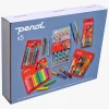 Kreativt Legetøj-Penol Kreasæt Farvelægnngskasse 5-i-1