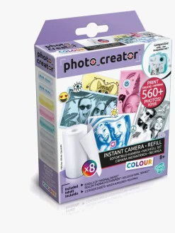 Elektronik & Media-CanalToys Photo Creator Polaroidkamera Refillpapir & Klistermærker Farve
