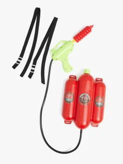 Vandlegetøj-Pinepeak Vandpistol med Rygsæk Brandmand Rød