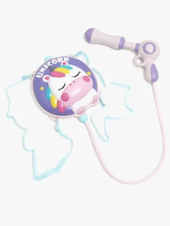 Vandlegetøj-Pinepeak Vandpistol med Rygsæk Unicorn Lyserød
