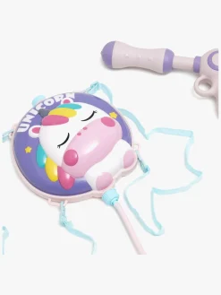 Vandlegetøj-Pinepeak Vandpistol med Rygsæk Unicorn Lyserød