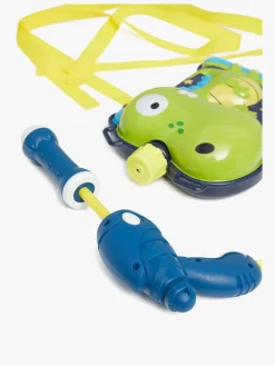 Vandlegetøj-Pinepeak Vandpistol med Rygsæk Dinosaur Grøn