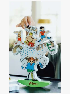 Spil & Puslespil-PippiLangstrump Pippi Balancepuslespil