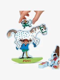 Spil & Puslespil-PippiLangstrump Pippi Balancepuslespil