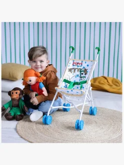 Dukker & Bamser-PippiLangstrump Pippi Langstrømpe Dukkeklapvogn