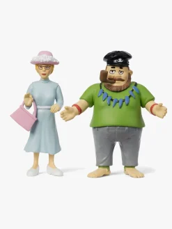 Legetøjsfigurer|Dukker & Bamser-PippiLangstrump Pippi Langstrømpe Figur Efraim & Prussiluskan Flerfarvet