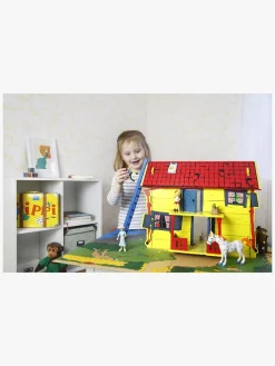 Legetøjsfigurer|Dukker & Bamser-PippiLangstrump Pippi Langstrømpe Figur Efraim & Prussiluskan Flerfarvet