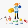 Legetøjsfigurer-PippiLangstrump Pippi Langstrømpe Figur med Tilbehør