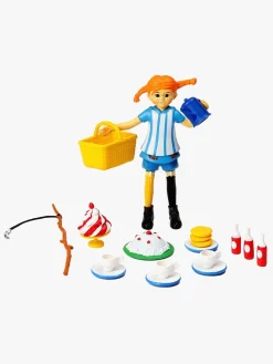 Legetøjsfigurer-PippiLangstrump Pippi Langstrømpe Figur med Tilbehør