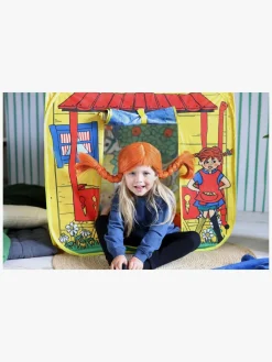 Kostumer & Udklædning-PippiLangstrump Pippi Langstrømpe Paryk