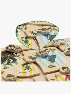 Spil & Puslespil-PippiLangstrump Pippi Langstrømpe Puslespil Labyrint