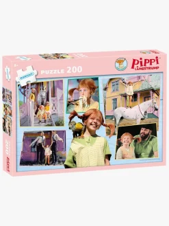 Spil & Puslespil-PippiLangstrump Pippi Langstrømpe Puslespil 200 Brikker
