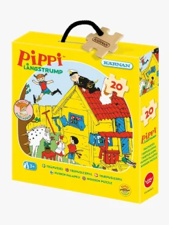 Spil & Puslespil-PippiLangstrump Pippi Langstrømpe Puslespil 20 Brikker