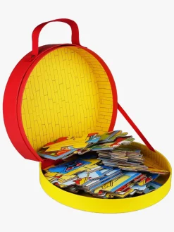 Spil & Puslespil-PippiLangstrump Pippi Langstrømpe Puslespil med Taske 40 Brikker