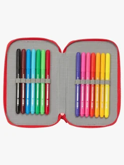 Kreativt Legetøj-PJMasks Dobbelt Penalhus, Marineblå