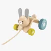 Babylegetøj-PlanToys Plan Toys Træklegetøj Kanin