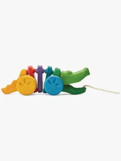 Babylegetøj-PlanToys Plan Toys Træklegetøj Krokodille