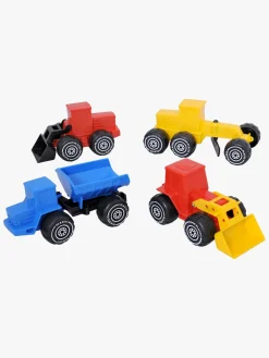 Legetøjsbiler & -Fartøjer-Plasto Byggebiler 4 modeller