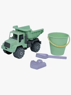 Udelegetøj-Plasto I´m Green Sandsæt m. Lastbil 4 dele