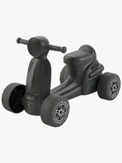 Pedal- & Gåbiler-Plasto Scooter, Sort