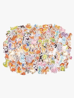 Kreativt Legetøj-Playbox Klistermærker Dyremotiv 500 Stk.