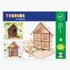 Kreativt Legetøj-Playbox Krea Sæt Træhus