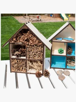 Kreativt Legetøj-Playbox Krea Sæt Træhus