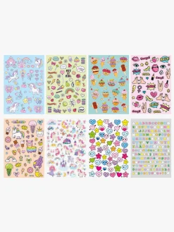 Kreativt Legetøj-Playbox Megasæt Klistermærker Enhjørning 500 Stk.