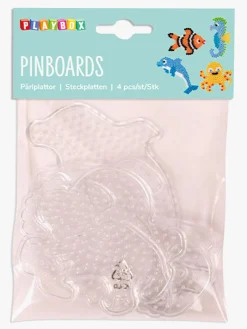 Kreativt Legetøj-Playbox Perleplader Undervandseventyr 4-pak