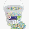 Kreativt Legetøj-Playbox Perler Pastel I Spand 10000 Stk