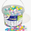 Kreativt Legetøj-Playbox Perler XL Pastel I Spand 950 Stk