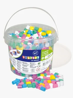 Kreativt Legetøj-Playbox Perler XL Pastel I Spand 950 Stk