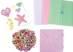 Kreativt Legetøj-Playbox Perlesæt Racing